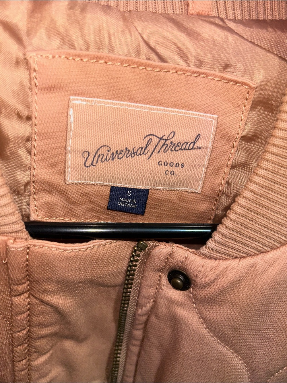 Universal Thread Quilted Bomber Jacket - Picture 2 of 4